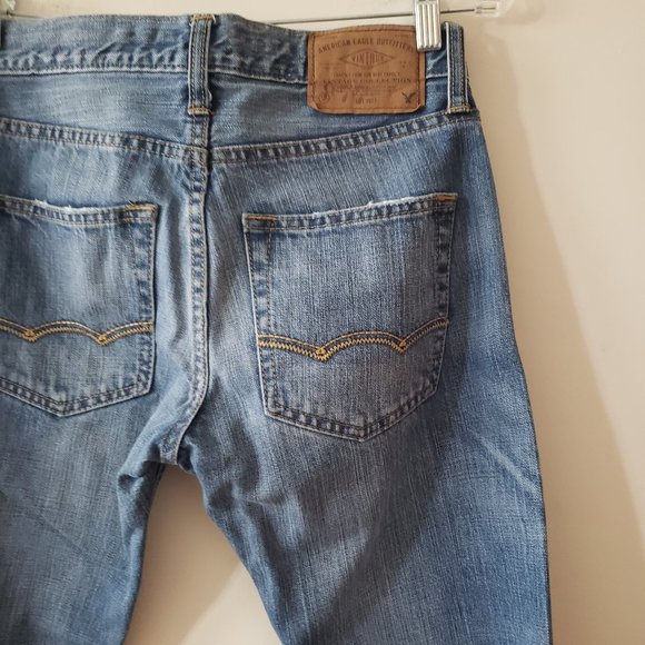American Eagle Slim Straight Medium Jeans 26x28 - Picture 5 of 7